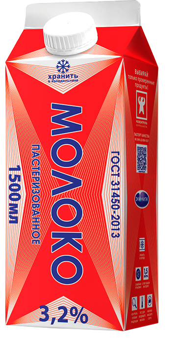 Коробка молока