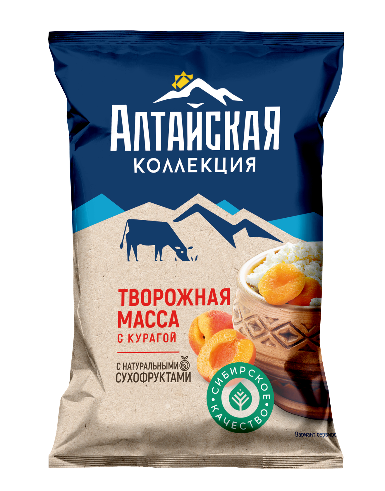 Творожная масса с курагой