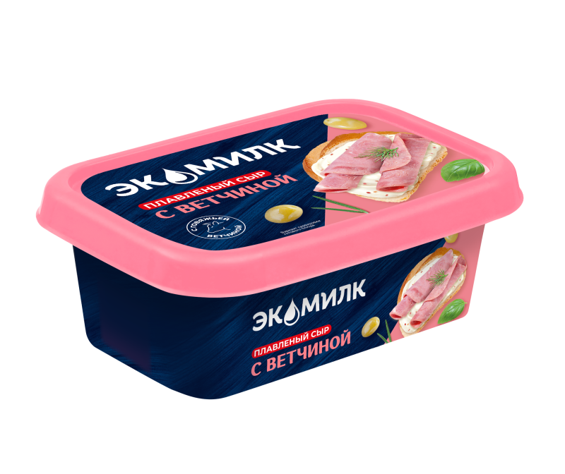 Сыр плавленый с ветчиной